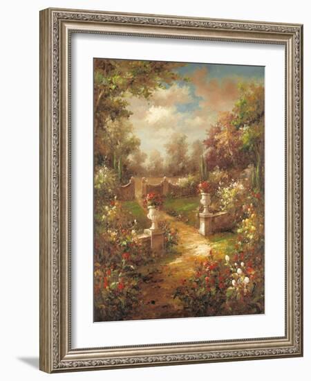 Rose Promenade-Gabriela-Framed Art Print