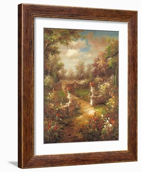 Rose Promenade-Gabriela-Framed Art Print