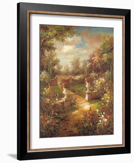 Rose Promenade-Gabriela-Framed Art Print