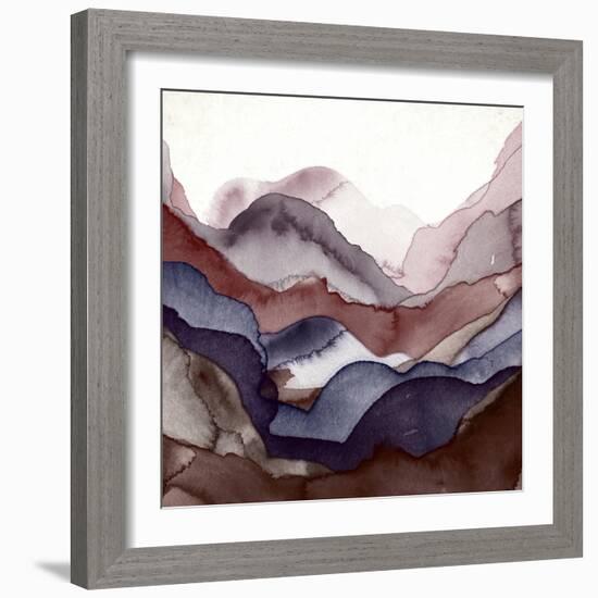 Rose Quartz A-GI ArtLab-Framed Giclee Print