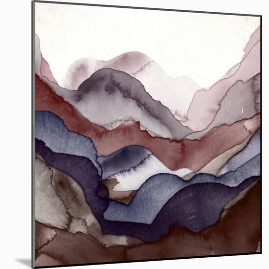 Rose Quartz A-GI ArtLab-Mounted Giclee Print