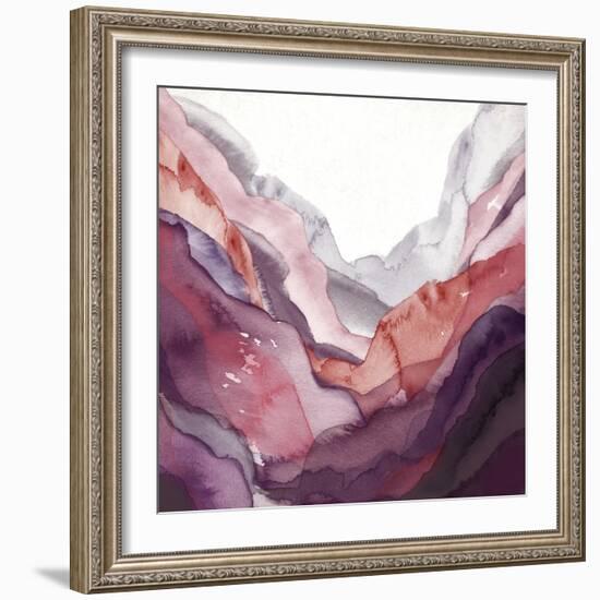 Rose Quartz B-GI ArtLab-Framed Giclee Print