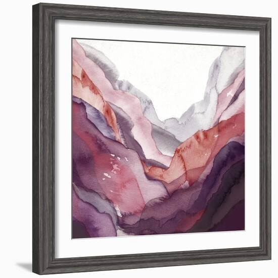 Rose Quartz B-GI ArtLab-Framed Giclee Print