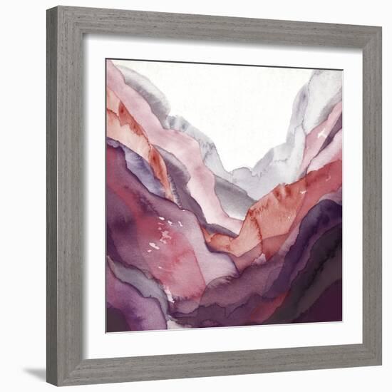 Rose Quartz B-GI ArtLab-Framed Giclee Print