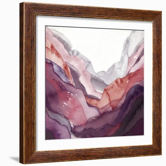 Rose Quartz B-GI ArtLab-Framed Giclee Print