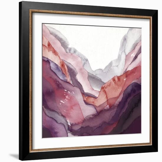 Rose Quartz B-GI ArtLab-Framed Giclee Print