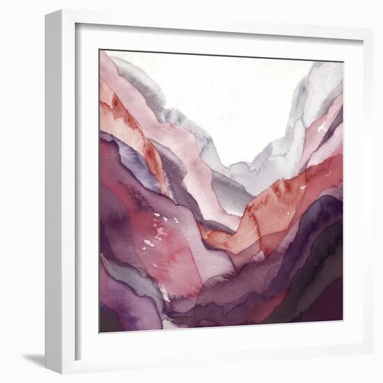 Rose Quartz B-GI ArtLab-Framed Giclee Print