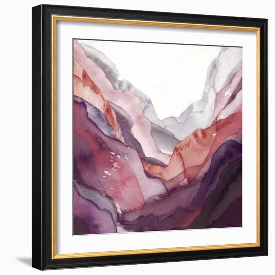 Rose Quartz B-GI ArtLab-Framed Giclee Print