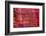 Rose Red Rock Tomb Facade, Street of Facades, Petra, Jordan-William Perry-Framed Photographic Print