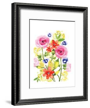 Rose Rhapsody I-Sara Berrenson-Framed Art Print