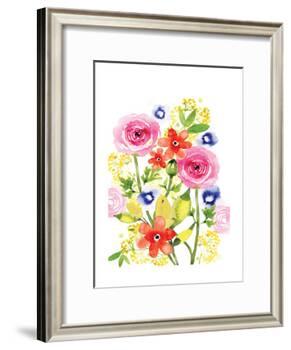 Rose Rhapsody I-Sara Berrenson-Framed Art Print