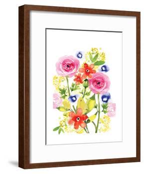 Rose Rhapsody I-Sara Berrenson-Framed Art Print