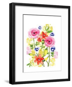 Rose Rhapsody I-Sara Berrenson-Framed Art Print