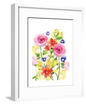 Rose Rhapsody I-Sara Berrenson-Framed Art Print