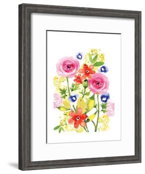 Rose Rhapsody I-Sara Berrenson-Framed Art Print