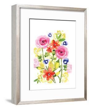 Rose Rhapsody I-Sara Berrenson-Framed Art Print
