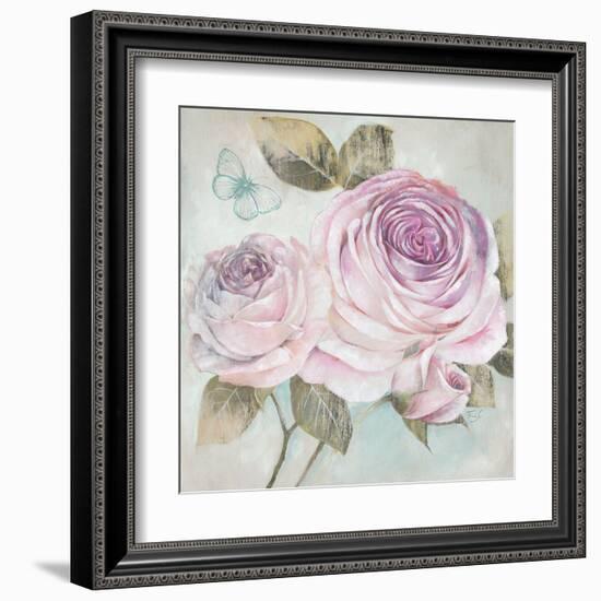 Rose Shimmer-Stefania Ferri-Framed Art Print