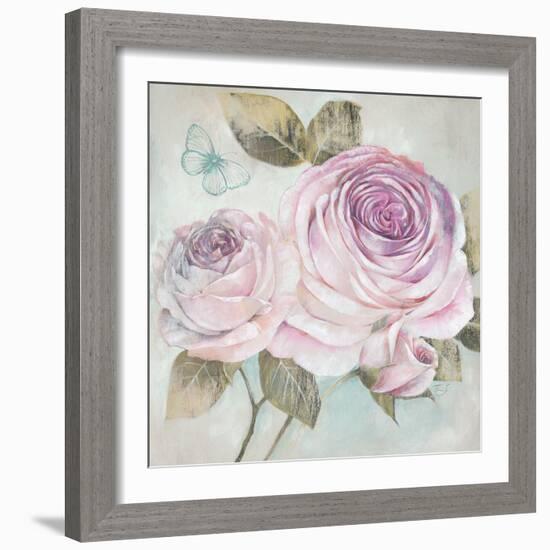 Rose Shimmer-Stefania Ferri-Framed Art Print