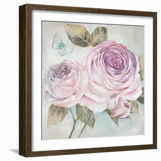 Rose Shimmer-Stefania Ferri-Framed Art Print