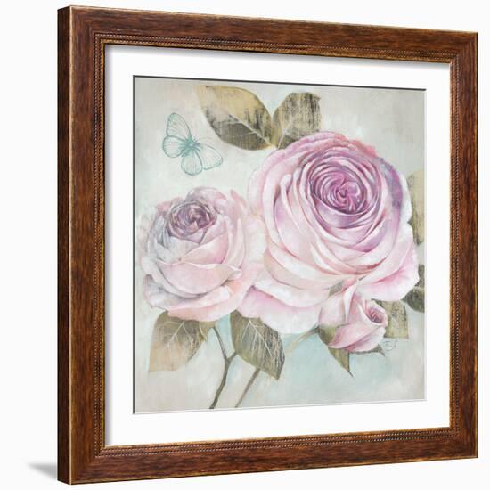 Rose Shimmer-Stefania Ferri-Framed Art Print