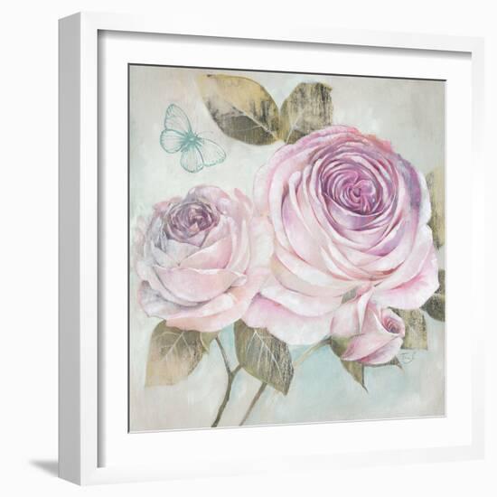 Rose Shimmer-Stefania Ferri-Framed Art Print