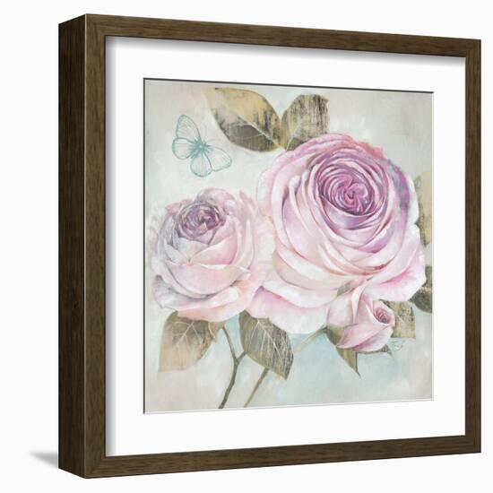 Rose Shimmer-Stefania Ferri-Framed Art Print