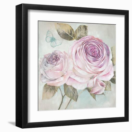 Rose Shimmer-Stefania Ferri-Framed Art Print