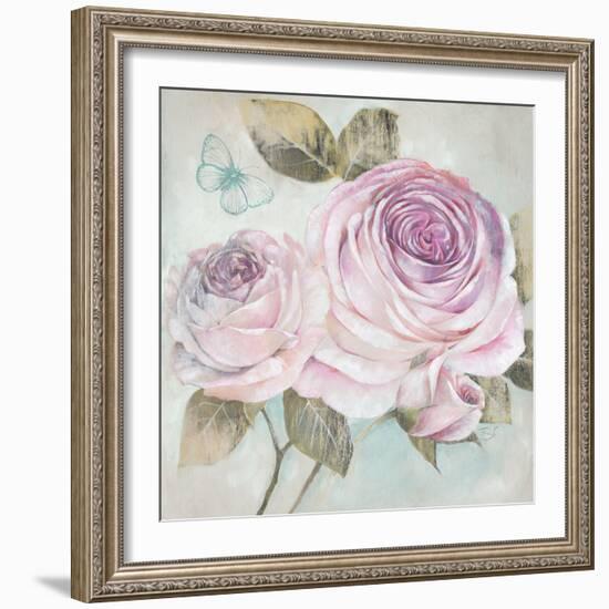 Rose Shimmer-Stefania Ferri-Framed Art Print