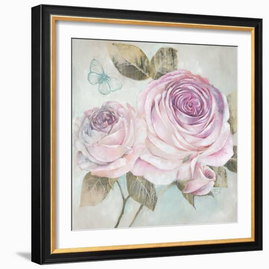 Rose Shimmer-Stefania Ferri-Framed Art Print