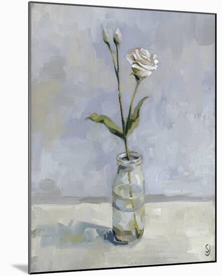 Rose Stem Study-Steven Johnson-Mounted Giclee Print