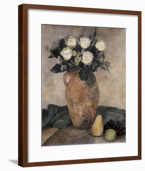 Rose Still Life-Laurie Eastwood-Framed Art Print