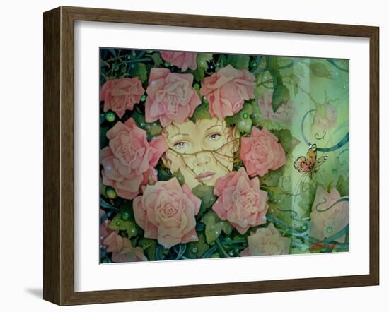 Rose Tinted-Linda Ravenscroft-Framed Giclee Print