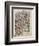 Rose' Wallpaper Design (Pencil and W/C on Paper)-William Morris-Framed Premium Giclee Print