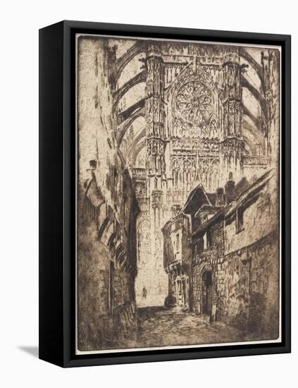 Rose Window, Beauvais, 1907-Joseph Pennell-Framed Premier Image Canvas