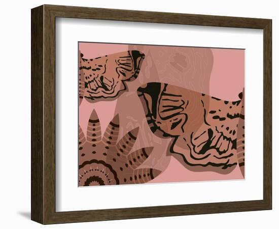 Rose Wine Blush-Belen Mena-Framed Giclee Print