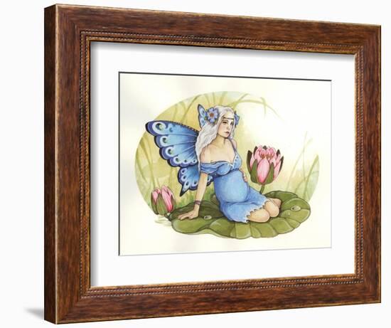 Rose-Linda Ravenscroft-Framed Giclee Print