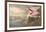 Roseate Spoonbill-John James Audubon-Framed Premium Giclee Print