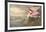 Roseate Spoonbill-John James Audubon-Framed Premium Giclee Print