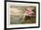 Roseate Spoonbill-John James Audubon-Framed Art Print