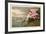 Roseate Spoonbill-John James Audubon-Framed Art Print