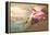 Roseate Spoonbill-John James Audubon-Framed Stretched Canvas