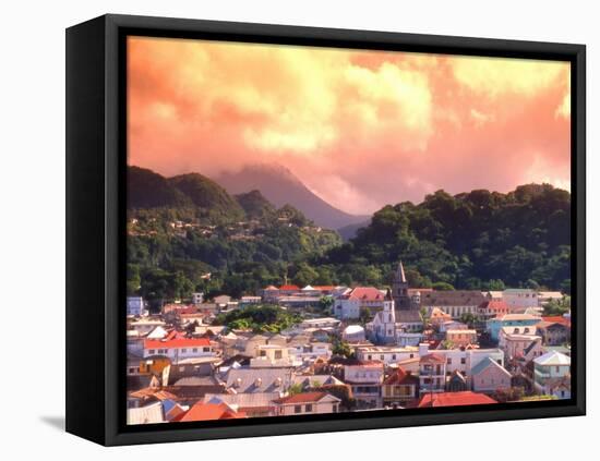Roseau, Dominica, Caribbean-Alan Klehr-Framed Premier Image Canvas