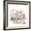 Rosebud Watercolor II-Victoria Borges-Framed Art Print