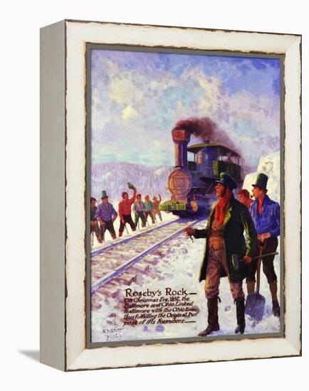 Roseby's Rock-Herbert Stitt-Framed Premier Image Canvas