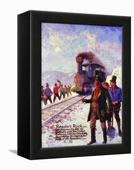 Roseby's Rock-Herbert Stitt-Framed Premier Image Canvas