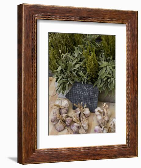 Rosemary and Garlic, Moustiers-Sainte-Marie, Provence, France-Sergio Pitamitz-Framed Photographic Print