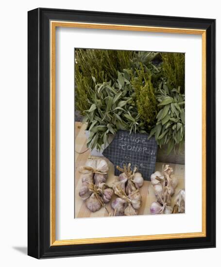 Rosemary and Garlic, Moustiers-Sainte-Marie, Provence, France-Sergio Pitamitz-Framed Photographic Print