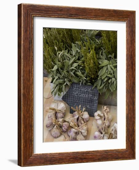 Rosemary and Garlic, Moustiers-Sainte-Marie, Provence, France-Sergio Pitamitz-Framed Photographic Print