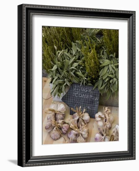 Rosemary and Garlic, Moustiers-Sainte-Marie, Provence, France-Sergio Pitamitz-Framed Photographic Print
