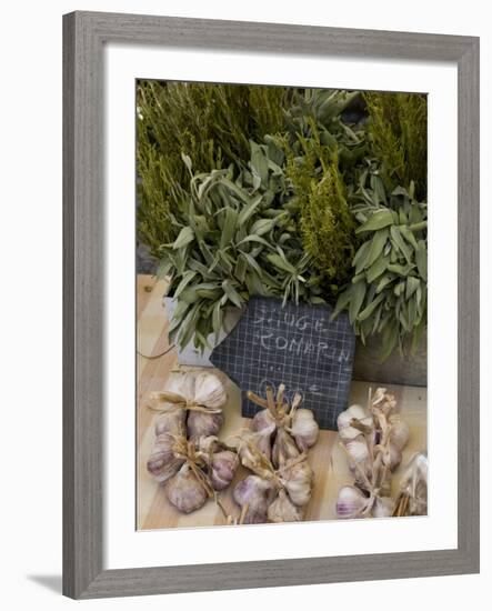 Rosemary and Garlic, Moustiers-Sainte-Marie, Provence, France-Sergio Pitamitz-Framed Photographic Print